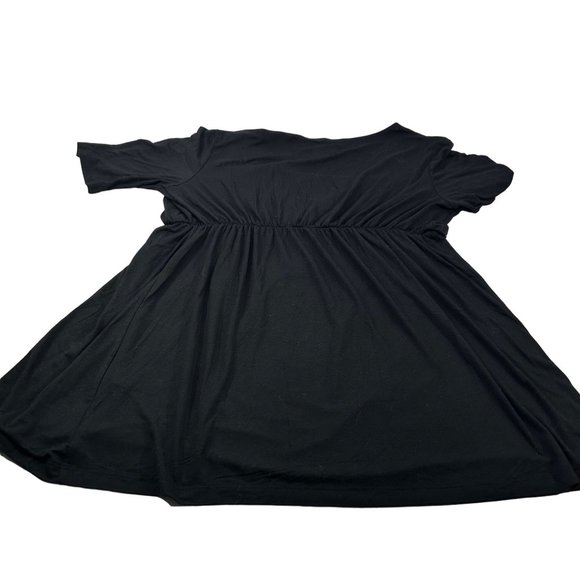 Isabel Maternity Women's Size XXL Top Deep V-Neck Nursing Black New With Tags - Picture 2 of 12